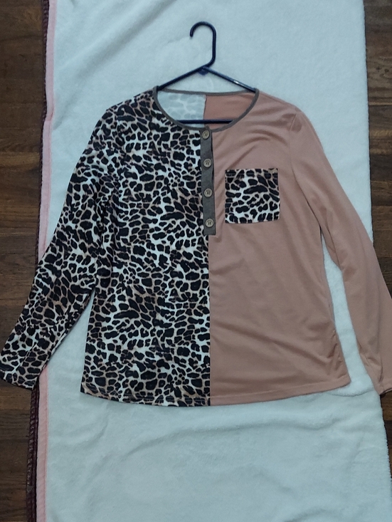 SHEIN Tops - 6 for $10 M&M SHEIN Dusty Rose Brown T-Shirt